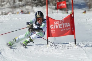 Fabio Guglielmini skiing